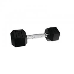Cosco Rubberised Hex.Dumbbell 7.5kg X 2pc