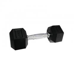 Cosco Rubberised Hex.Dumbbell 10kg.2Pc.