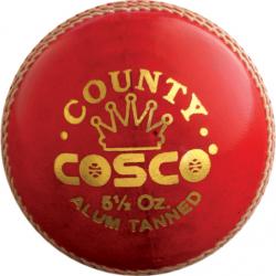 County Cricket Leather Ball Qty. 4PC